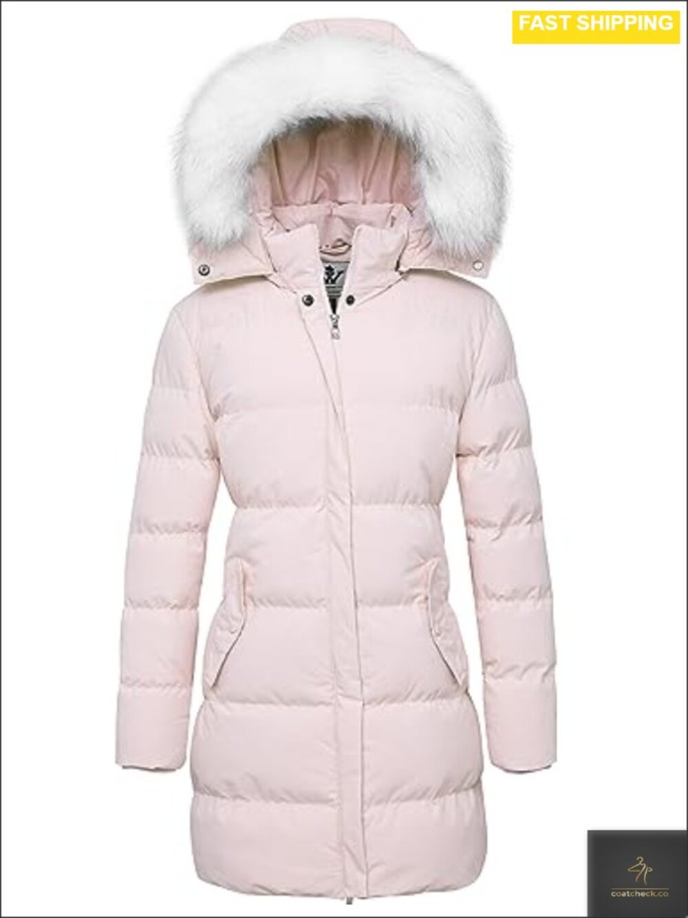 WenVen Women's Winter Thickened Long Puffer Coat Warm Parka Jacket